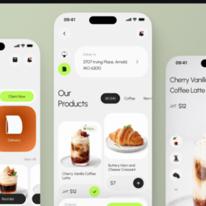 Free download of exquisitely crafted UI assets for delivery apps