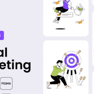 10 Animated Illustrations for Visual Operations (Source Files & Lottie-Ready Files: AI, AEP, FIG, JSON)